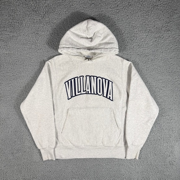 Champion Other - Champion Villanova Wildcats Hoodie Size Small Gray Reverse Weave Sweatshirt
